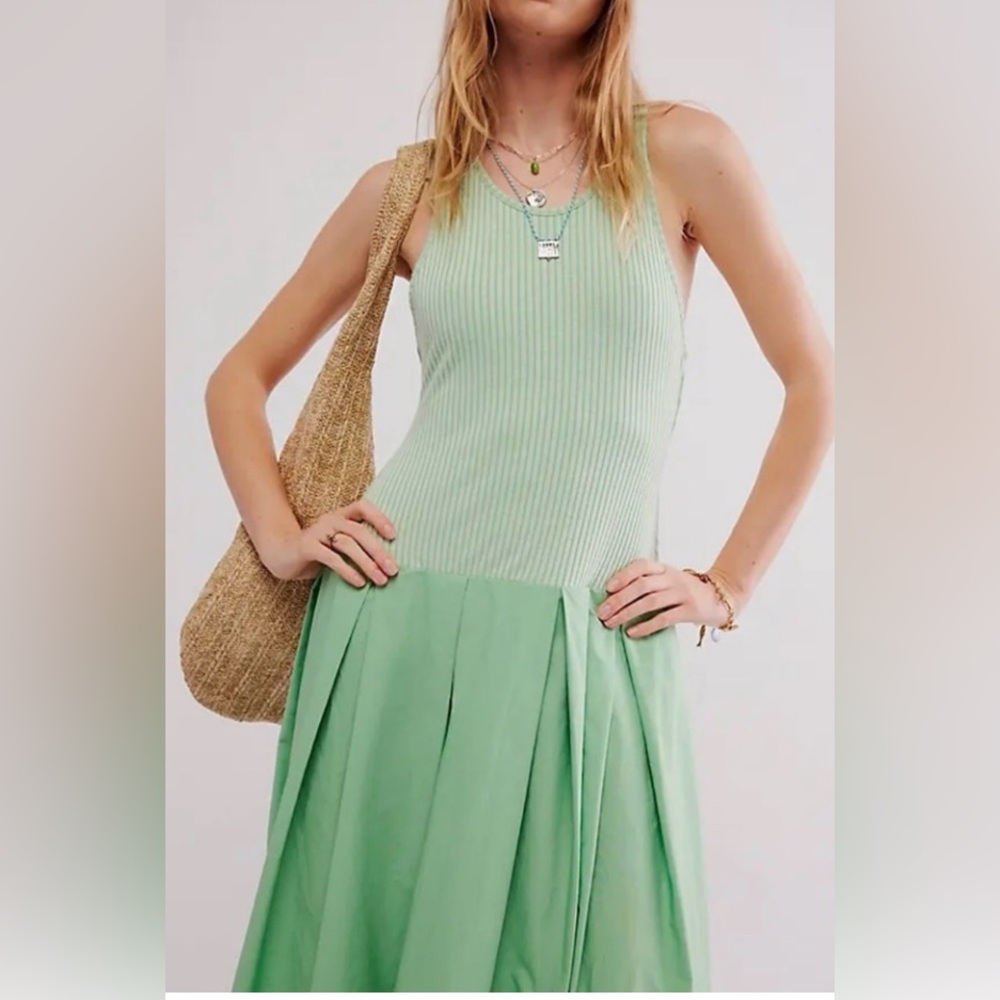 Free people the drops of Venus midi dress